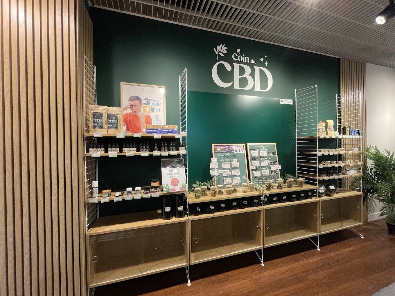 Corner CBD de la boutique HappeSmoke Pérols